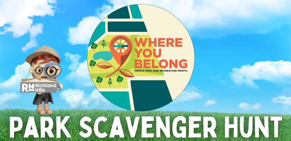 Picture of kid on an outdoor Scavenger Hunt 