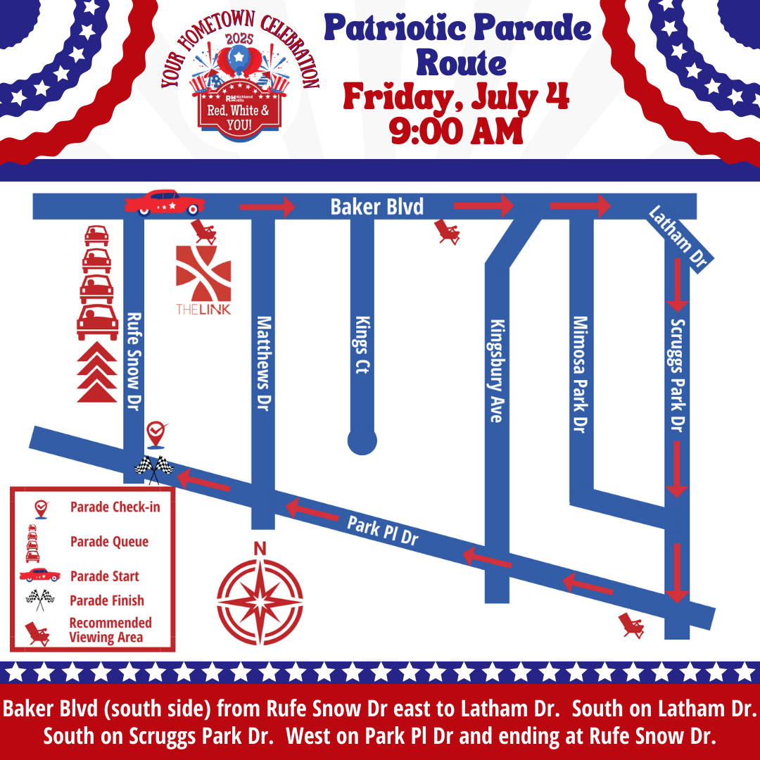 RWY 2025 FB Post - Parade Route